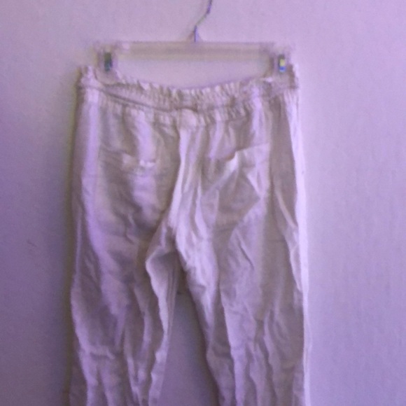 Roxy White Summery Pants - Picture 2 of 2
